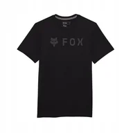 Koszulki męskie - T-SHIRT FOX ABSOLUTE TECH BLACK/BLACK L - miniaturka - grafika 1