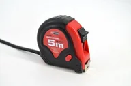 Poziomice, łaty, miary - Miara Czerwono-czarna 5m x 19mm - miniaturka - grafika 1