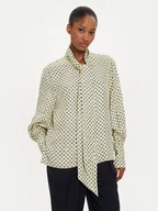 Bluzki damskie - Tommy Hilfiger Bluzka WW0WW42294 Żółty Relaxed Fit - miniaturka - grafika 1