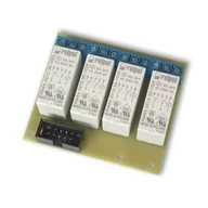 Kontrolery - Płytka przekaźników 16Ax4 do kontrolera GSM/LAN kontroler - miniaturka - grafika 1