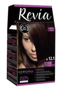 Farby do włosów i szampony koloryzujące - Verona Farba do włosów nr 12.1 NATURALNY BRĄZ 50ml - miniaturka - grafika 1