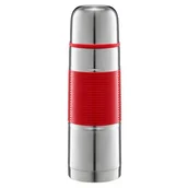 Kubki termiczne - Termos AMBIANCE Gummy 1000 ml czerwony - miniaturka - grafika 1