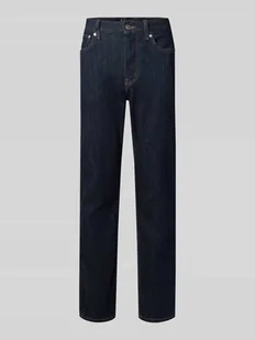 Jeansy o kroju regular fit z mieszanki bawełny - Spodnie męskie - miniaturka - grafika 1