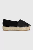 Espadryle damskie - Answear Lab espadryle kolor czarny na platformie - miniaturka - grafika 1