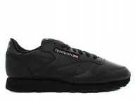 Buty sportowe damskie - Buty Damskie Reebok 3912 Classic Leather Czarne 36 - miniaturka - grafika 1