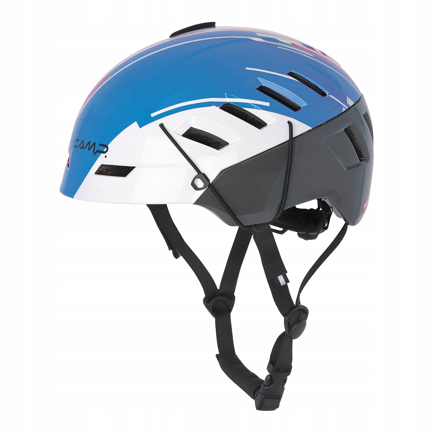 CAMP Voyager (57-62cm) white/blue - Wspinaczkowy kask