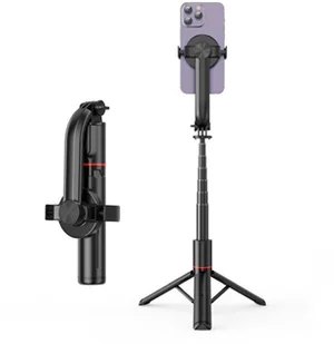 Selfie Stick Uchwyt Tripod Z Funkcją Statywu I Pilotem Kompatybilny Z Magsafe Czarny - Selfie stick - miniaturka - grafika 1
