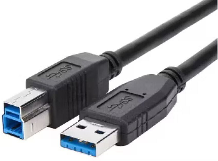 Icidu Kabelis Brackton USB Type-A - Type-B 5GB/s 1m 4250923702109 US3-ABB-0100.B 4250923702109