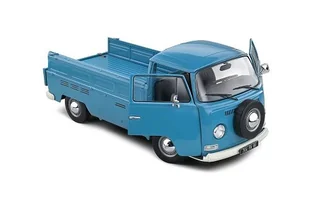 Solido Vw T2 Pick Up Blue Petrol 1968 Blue 1:18 1809403 - Samochody i pojazdy dla dzieci - miniaturka - grafika 1