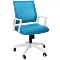 Fotele i krzesła biurowe - U-Fell Fotel biurowy F360 niebieski F.360.LBLUE - miniaturka - grafika 1