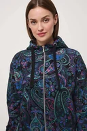 Bluzy damskie - Medicine bluza damska kolor turkusowy z kapturem - miniaturka - grafika 1