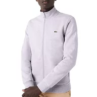 Bluzy męskie - Lacoste Classic Fit Męska bluza, Srebrne Chiny, XXS - miniaturka - grafika 1