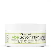 Mydła - Nacomi Mydło Czarne Savon Noir Aloe 125g - miniaturka - grafika 1