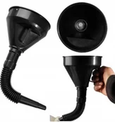 Akcesoria motoryzacyjne - Lejek Do Paliwa Płynów Oleju Duży Z Sitkiem Sitko - miniaturka - grafika 1