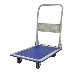 AWTOOLS WÓZEK MAGAZYNOWY 4-KOŁOWY 300KG PLATFORMA 90x60cm - Wózki magazynowe - miniaturka - grafika 1