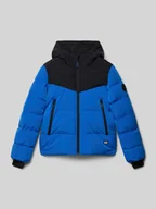 Kurtki i płaszcze dla chłopców - Kurtka pikowana z naszywką z logo model ‘BUSHWICK’ - miniaturka - grafika 1