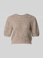 Swetry damskie - Sweter z dzianiny o kroju regular fit z dodatkiem wełny model ‘NOVAH’ - miniaturka - grafika 1