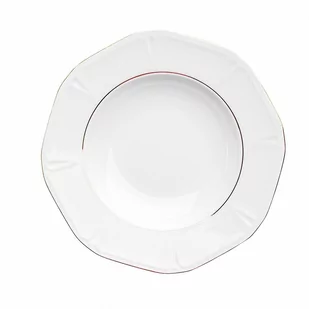 Altom MARIAPAULA GEOMETRIA ZŁOTA LINIA TALERZ GŁĘBOKI 24CM (L02) N/N 5901720692382 - Talerze - miniaturka - grafika 1