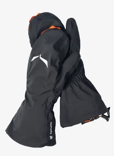 Łapawice Salewa Ortles PTX 3L Overmitten - black out - Rękawiczki - miniaturka - grafika 1