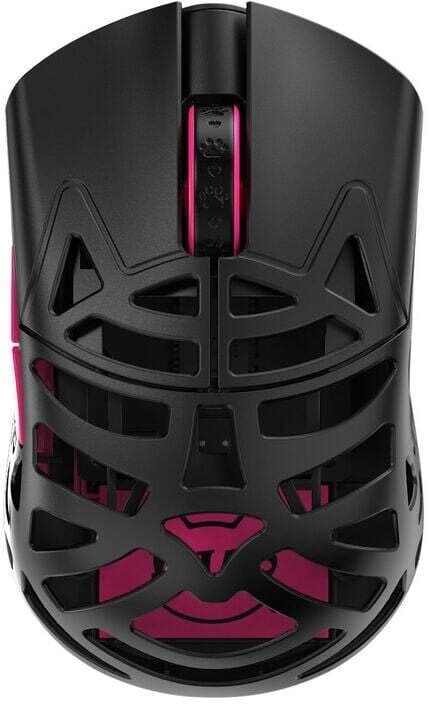 WLMouse WLMOUSE Beast Miao Gaming mysz, Omron Optical Switches - czarny MIAO-BLACK-O