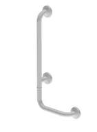Akcesoria dla osób starszych i niepełnosprawnych - Sanela Poręcze - Uchwyt 35x66 cm, lewy, biały SLZM 19W - miniaturka - grafika 1