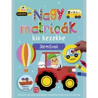 Edukacja przedszkolna - Duże naklejki do małych rączek - Pojazdy - miniaturka - grafika 1