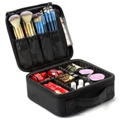 Kosmetyczki, organizery i kuferki - Severno, Organizer na kosmetyki, Kosmetyczka, Czarna - miniaturka - grafika 1