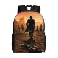 Torebki damskie - Red Dead Redemption Wszechstronny plecak Zmywalny plecak szkolny w stylu casual Modna torba na komputer z tkaniny Oxford Unisex-hk4305 - miniaturka - grafika 1