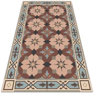 Dywany - Modny winylowy dywan Geometryczne kafle 100x150 cm - miniaturka - grafika 1