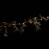 Ozdoby bożonarodzeniowe - Girlanda świetlna wewnętrzna z roślinnym motywem, 25 LED - miniaturka - grafika 1