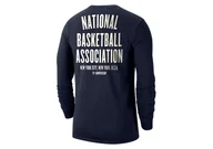 Koszulki męskie - Nike Nba 31 Courtsite Long Sleeve College Navy - miniaturka - grafika 1