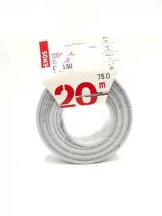 Emos CB130, 20 m kabel koncentryczny CB130 - Przewody elektryczne - miniaturka - grafika 1