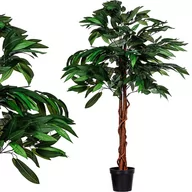 Sztuczne kwiaty - Sztuczne Drzewo Mango 120 Cm Kwiaty Drzewko - miniaturka - grafika 1