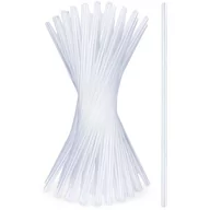 Słomki do napojów - Słomki do napojów przezroczyste wielorazowe zestaw 50 szt. 22 cm - miniaturka - grafika 1