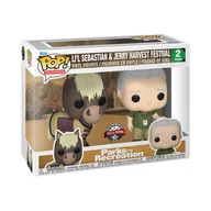 Figurki dla dzieci - Funko POP! Television, figurka kolekcjonerska, Parks and Recreation, Li'l Sebastian&Jerry Harvest Festival, 2pack - miniaturka - grafika 1