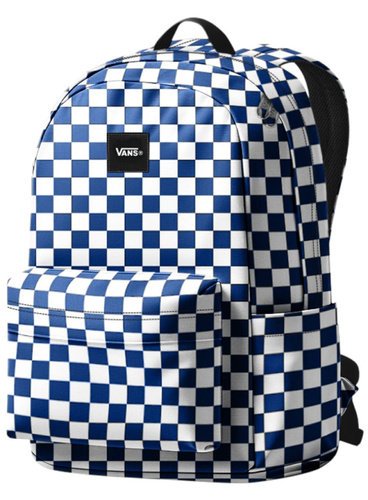 Plecak młodzieżowy Vans Old Skool Check Backpack - classic blue