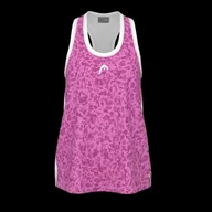 Koszulki i topy damskie - HEAD Agility Tank Top Girls, Candy/Print Performance - miniaturka - grafika 1