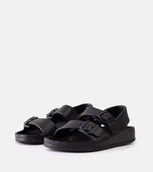 Espadryle damskie - Czarne dziecięce sandałki Big Star NN374541-31 - miniaturka - grafika 1