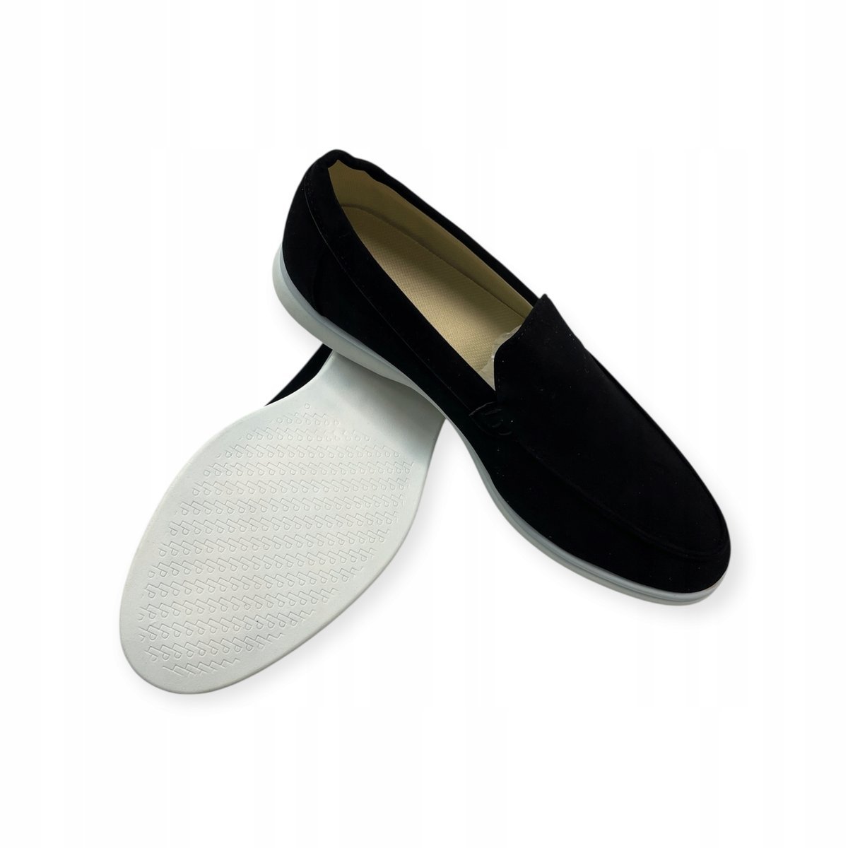 Mokasyny męskie zamszowe Old Money 44