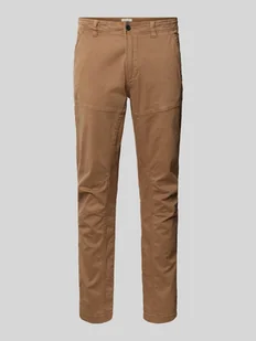 Chinosy o kroju tapered fit z kieszeniami z tyłu model ‘TORONTO’ - Spodnie męskie - miniaturka - grafika 1