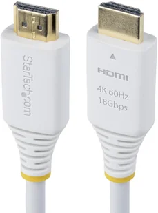 StarTech HDMI2-CABLE-4K60-10W kabel HDMI 3 m HDMI Typu A Standard Biały - Kable komputerowe i do monitorów - miniaturka - grafika 1