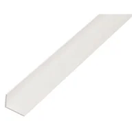 Listwy i profile - Profil kątowy PVC biały 2000 x 20 x 10 x 1,5 - miniaturka - grafika 1