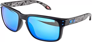 Okulary przeciwsłoneczne - Oakley Holbrook Matte Black Prizmatic/Prizm Sapphire Polarized - grafika 1