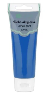 Farba akrylowa granatowa 120ml - Dalprint - Przybory szkolne - miniaturka - grafika 1