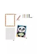 Zabawki kreatywne - Mozaika Pixel Art basic Panda - miniaturka - grafika 1