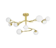 Lampy sufitowe - Brilagi - LED Żyrandol natynkowy MISTEL 9xG9/3W/230V złoty/biały - miniaturka - grafika 1