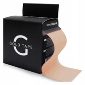 Akcesoria do rehabilitacji - Tejpy Tape Kinesiotaping Gold Tape 5Cmx5M Beżowe - miniaturka - grafika 1