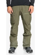 Spodnie narciarskie - Quiksilver Spodnie narciarskie w kolorze khaki - miniaturka - grafika 1