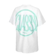 Koszulki i topy damskie - Claziyo T-shirt Oversize Damski L - miniaturka - grafika 1