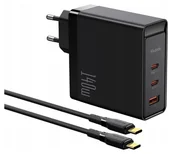 Ładowarki do telefonów - McDodo CH-2913 GaN 140W 2x USB-C, USB-A czarna - miniaturka - grafika 1